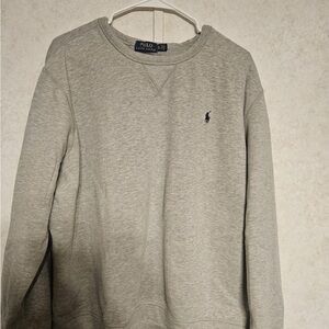 Polo by Ralph Lauren Light Gray Crewneck Sweater